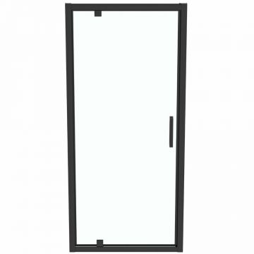 Usa pivotanta cu segment fix 90 cm negru mat Ideal Standard Connect 2