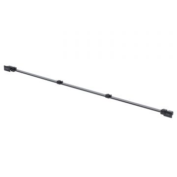 Capac rigola Viega Advantix Vario pentru montaj la perete ajustabil pe lungime 30-120cm negru