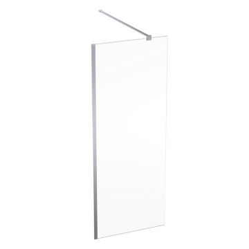Paravan de dus tip Walk-in Geberit Geo 80x200 cm sticla securizata 8 mm