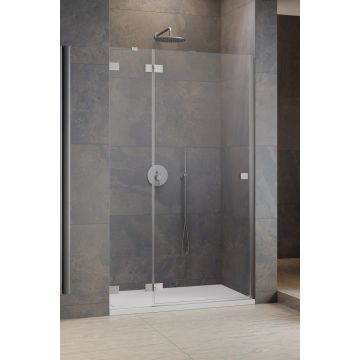 Usa de nisa batanta Radaway Essenza Pro DWJ 100cm deschidere stanga nickel periat