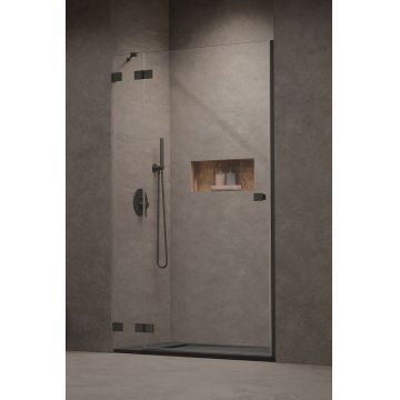 Usa de nisa batanta Radaway Essenza Pro DWJ 120cm deschidere stanga gunmetal periat