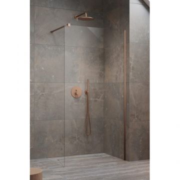 Paravan dus Radaway Modo New II, cupru periat - Dimensiune 90x200