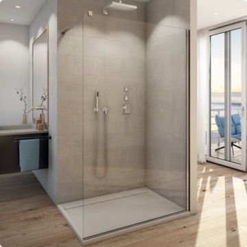 Paravan dus Sanswiss Walk-In Easy 110x200 cm - Dimensiune 110x200