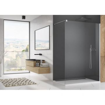 Paravan dus Sanswiss Walk-In Easy STR4P6 140x200 cm - Dimensiune 140x200