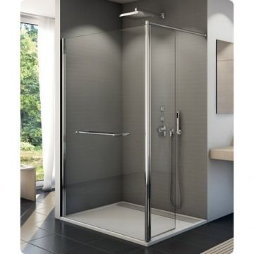 Paravan dus Sanswiss Walk-In FUD2 100x200 cm - Dimensiune 100x200