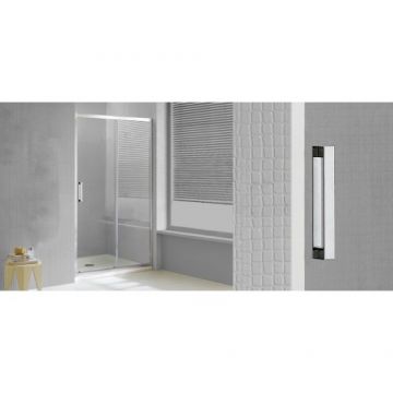 Perete dus cu usa glisanta Premier - Wellis - Dimensiune 110 cm