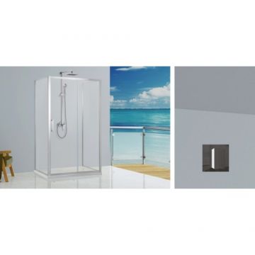 Perete lateral fix Premier - Wellis, 90 x 190 cm
