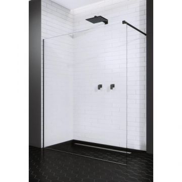 Paravan dus Radaway Modo New II, negru - Dimensiune 90x200