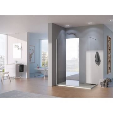 Paravan dus Sanswiss Walk-In cu oglinda 140x200 cm - Dimensiune 140x200