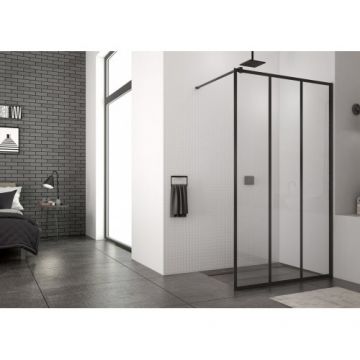 Paravan dus Sanswiss Walk-in Easy Loft Industrie - Dimensiune 90x200