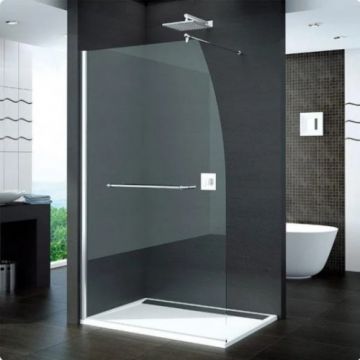Paravan dus Sanswiss Walk-in Pur Segel 100x200 cm, crom - Dimensiune 100x200
