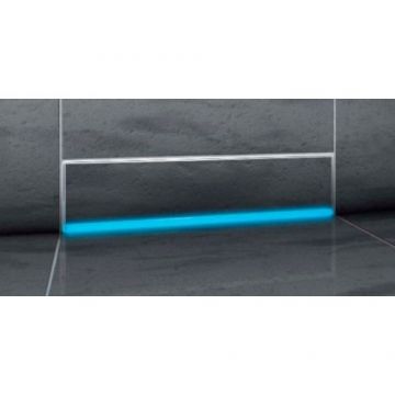 Rigola de perete Kessel Scada Invisible cu iluminare LED