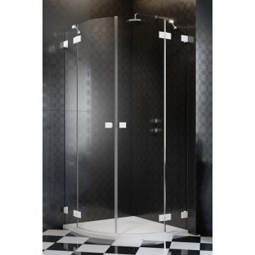 Usa de dus Radaway Essenza Pro PDD 90cm orientare dreapta alb mat