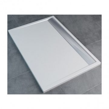 Cadita de dus SanSwiss Ila dreptunghiulara - Dimensiune 80x120