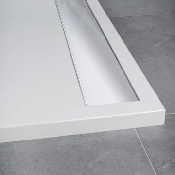 Cadita de dus SanSwiss Ila patrata - Dimensiune 80x80