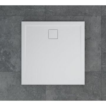 Cadita de dus SanSwiss Livada patrata - Dimensiune 90x90