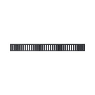 Grătar pentru rigolă, Alcadrain, Pure, 65 cm, negru mat