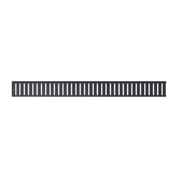 Grătar pentru rigolă, Alcadrain, Pure, 85 cm, negru mat
