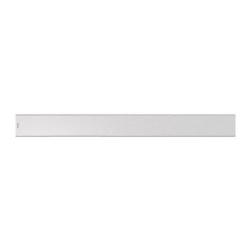 Grătar plin pentru rigolă, Alcadrain, Design, 75 cm, crom lucios