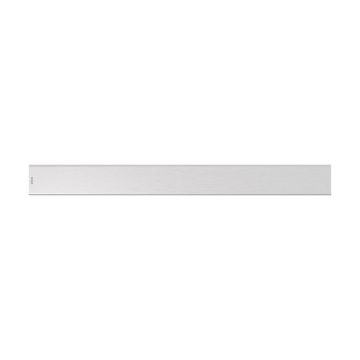 Grătar plin pentru rigolă, Alcadrain, Design, 85 cm, crom mat