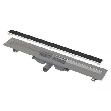 Rigola pentru dus cu capac faiantabil, Alcadrain, APZ115 MARBLE LOW 65 cm
