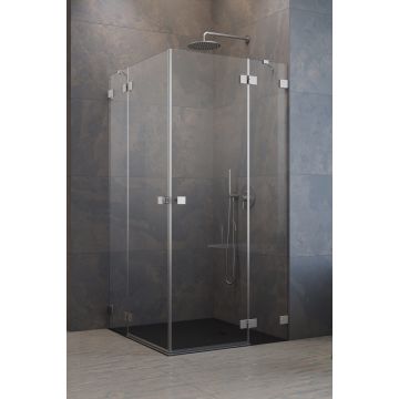 Usa de dus Radaway Essenza Pro KDD 100cm orientare dreapta nickel periat