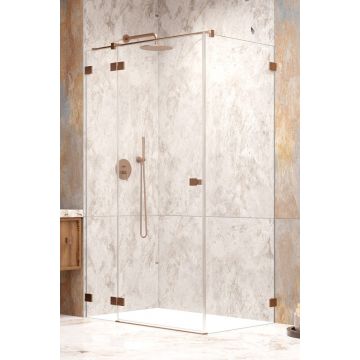 Usa de dus Radaway Essenza Pro KDJ 110cm deschidere stanga cupru periat