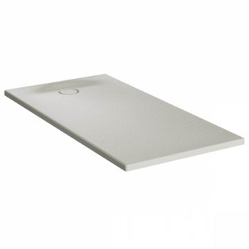 Cadita de dus slim 150x75 rectangulara texturata taupe   65180001869