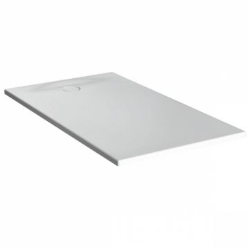 Cadita de dus slim 170x90 rectangulara st alb   65320001000