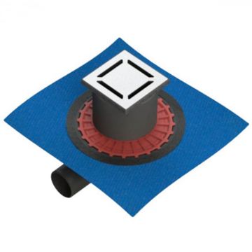 Canal   rigola de dus 100 015, patrat cu insulation shine side50   59980070000