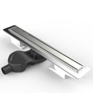 Canal   rigola de dus 100 080 elegant shine evacuare laterala h:80   59980254000