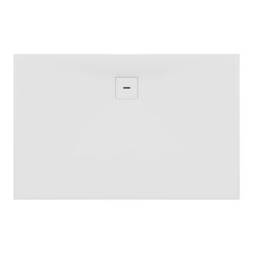 Cadita de dus, Kolpasan, Moonwalk, dreptunghiulara, 120 x 80 cm, alb