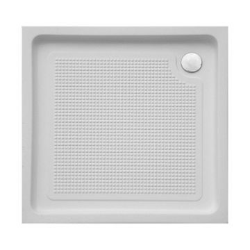 Cadita de dus patrata Belform, Bella, 80x80 cm, alb