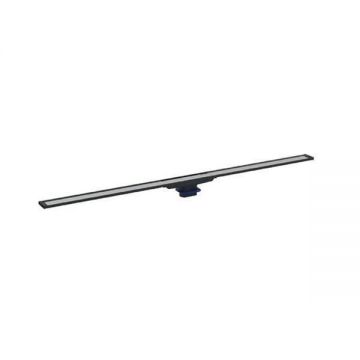 Capac rigola Geberit, CleanLine 20, 30-130 cm, Negru-Crom Periat