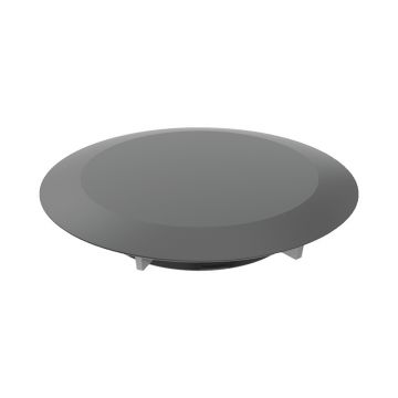 Capac ventil de scurgere, Geberit, d90, înălţimea gărzii hidraulice 30 / 50 mm, negru mat