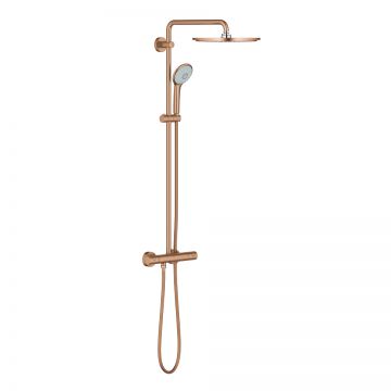 Coloana de dus Grohe Euphoria System 310 cu baterie termostatata  brushed warm sunset Coloana de dus Grohe Euphoria System 310 cu baterie termostatata  brushed warm sunset
