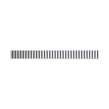 Grătar pentru rigolă, Alcadrain, Line, 55 cm, crom mat