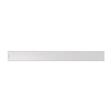 Grătar plin pentru rigolă, Alcadrain, Design, 65 cm, crom mat