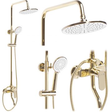 Set de dus Rea Salton, auriu lucios Set de dus Rea Salton, auriu lucios