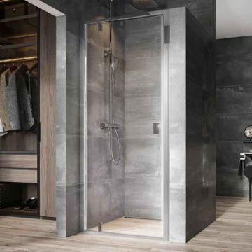 Ușă pivotantă Ravak, Nexty, pentru cabină sau nișă, 90x195 cm, profil crom