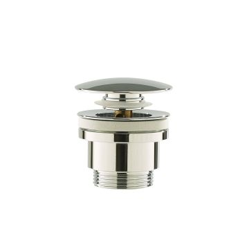 Ventil lavoar Bell, click-clack, argintiu cromat, din alama sanitara, Elysium Ventil lavoar Bell, click-clack, argintiu cromat, din alama sanitara, Elysium