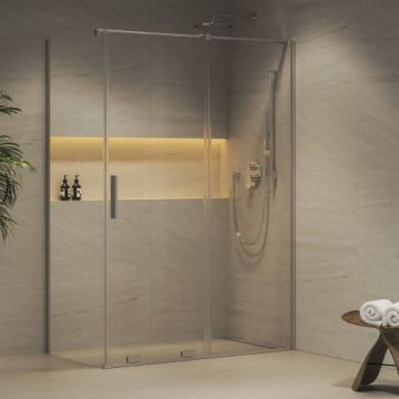 Cabina dus Ravak Roll RODP2+ROPS crom - Dimensiune 90x140