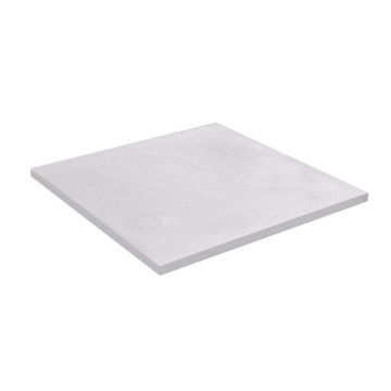 Cadita compozit pentru dus Inter Ceramic patrata 90x90 cm finisaj piatra-negru mat