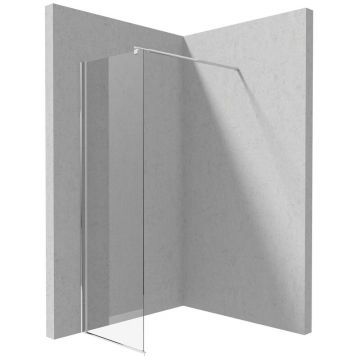 Paravan de dus Walk-in Deante Kerria Plus 60x200 cm Total White