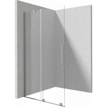 Paravan de dus Walk-in Deante Prizma crom periat 120x195 cm
