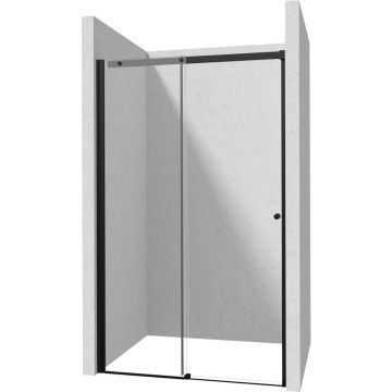 Usa de dus culisanta Deante Kerria Plus negru 150 cm