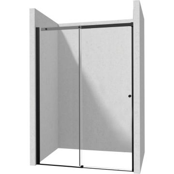 Usa de dus culisanta Deante Kerria Plus negru 180 cm
