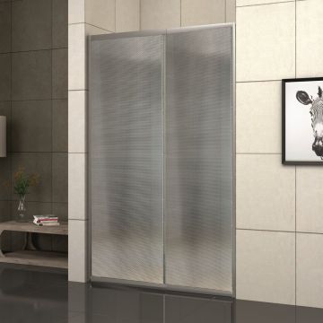 Usa de nisa culisanta Inter Ceramic 100 cm sticla opaca 5 mm profil crom lucios