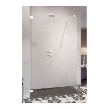 Cabina dus Walk-in Radaway Essenza Pro White 100x200 cm la reducere