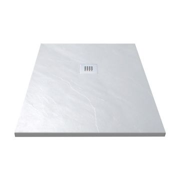 Cadita dus si sifon Imperma Dalia marmura compozita 140x70xH3 cm